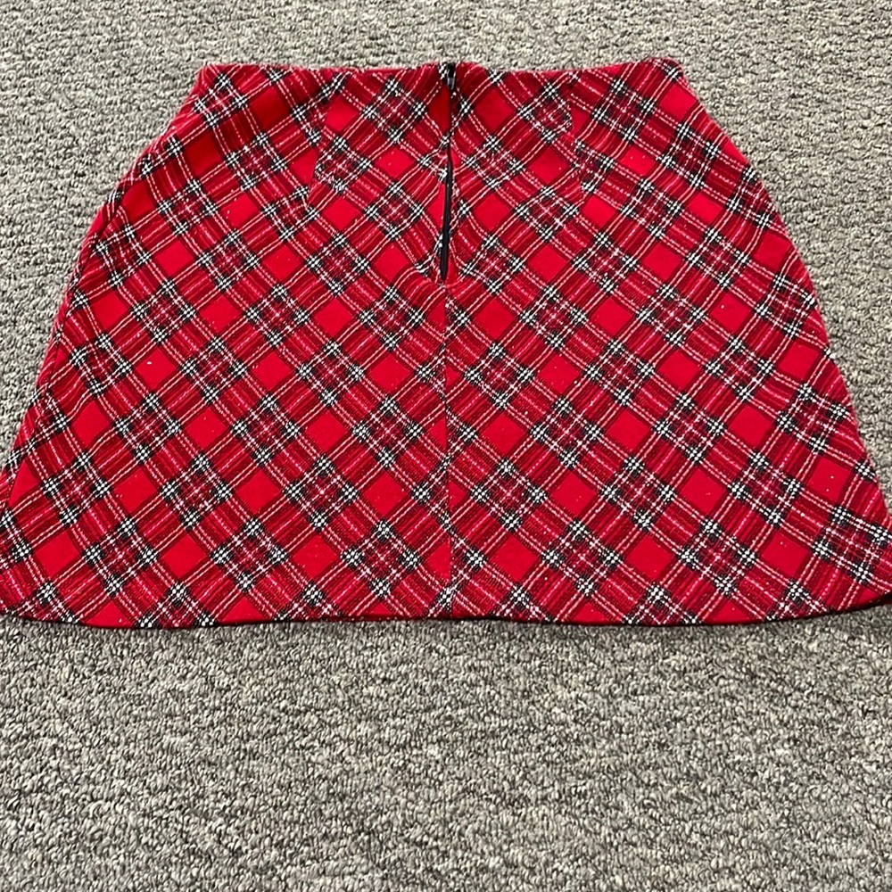 Vintage- My Michelle midi/mini Christmas skirt Juniors sz:5/6 made in USA